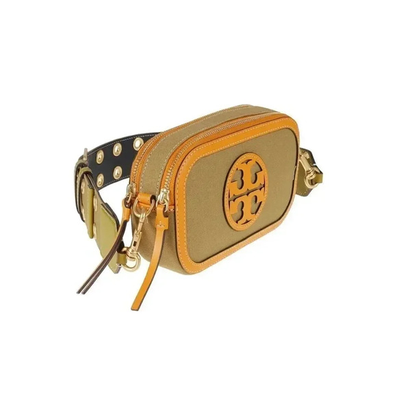 Tory Burch Miller Canvas Mini Crossbody Bag - Picture 2 of 9